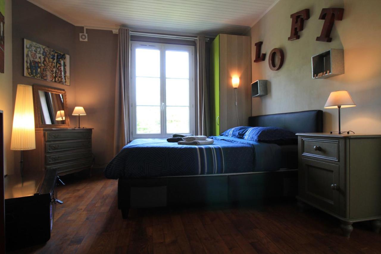 Disponible - Appartement Entier - Ligne H 15Mn Paris-Gare Du Nord, Parking Rue Gratuit, 4 Pers, Station De Train En Face Toutes Les 15Mn, Hippodrome, Cdfas, Universite, Borne Electrique, 1Er Etage Обонн Экстерьер фото